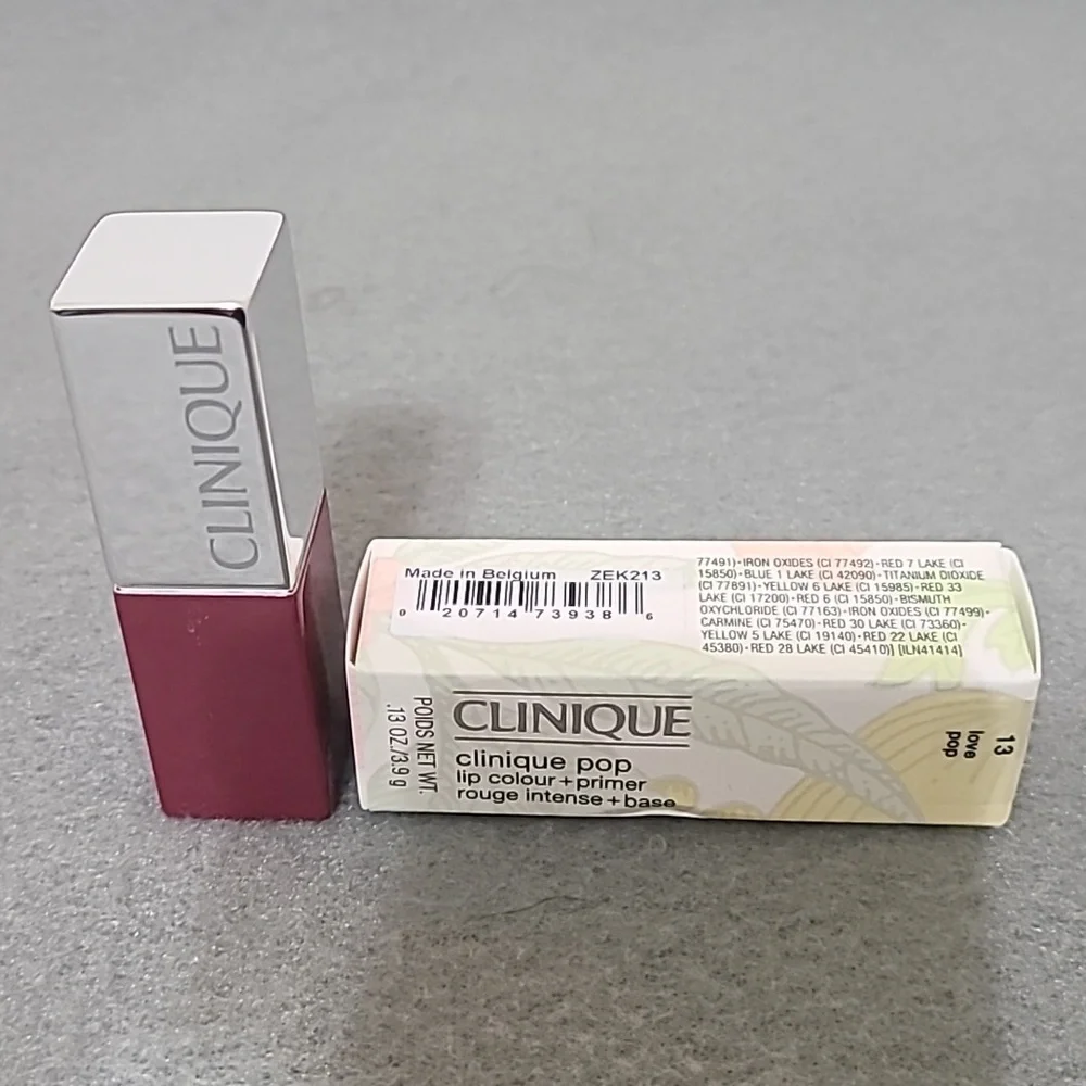 CLINIQUE Pop Lip Colour + Primer‎ - #13 Love Pop - NEW IN BOX